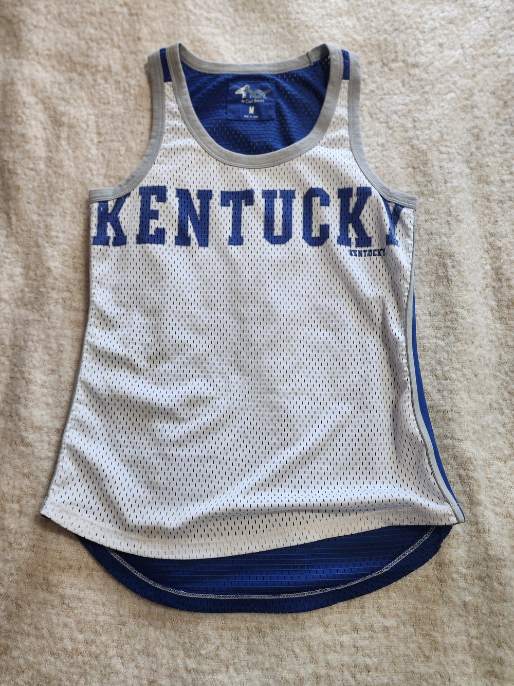 G-III 4Her by Carl Banks Kentucky Wildcats Basketball Reversible Jersey M